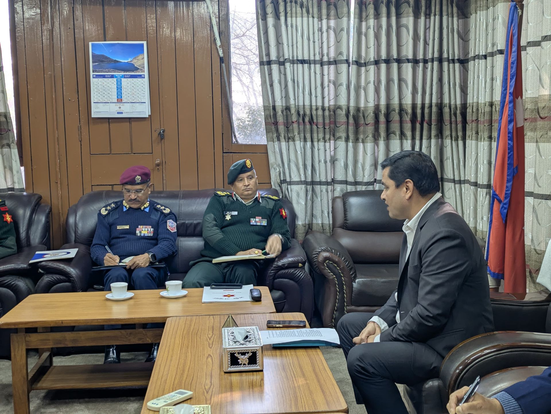 सरकारीको बिरामीको चाप घटाउन मन्त्री पौडेलद्वारा सुरक्षा निकायका अस्पतालसँग सहकार्य प्रस्ताव 
